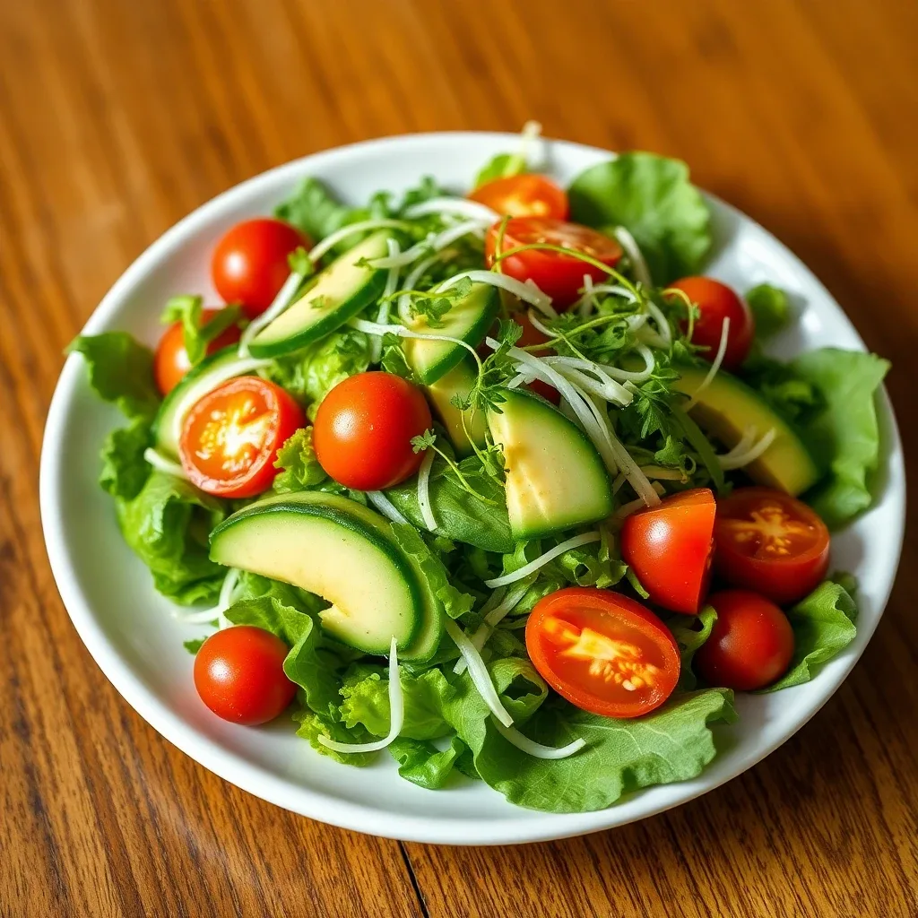 Green Goddess Garden Salad