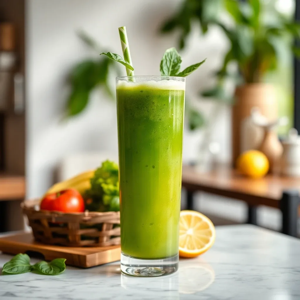 Green Vitality Cold-Press Juice