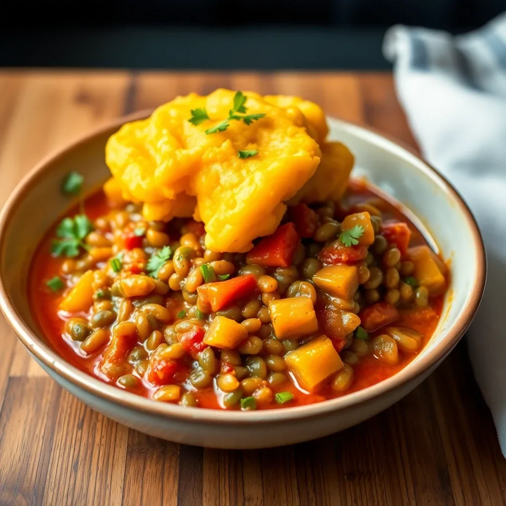 Lentil & Vegetable Shepherd's Pie
