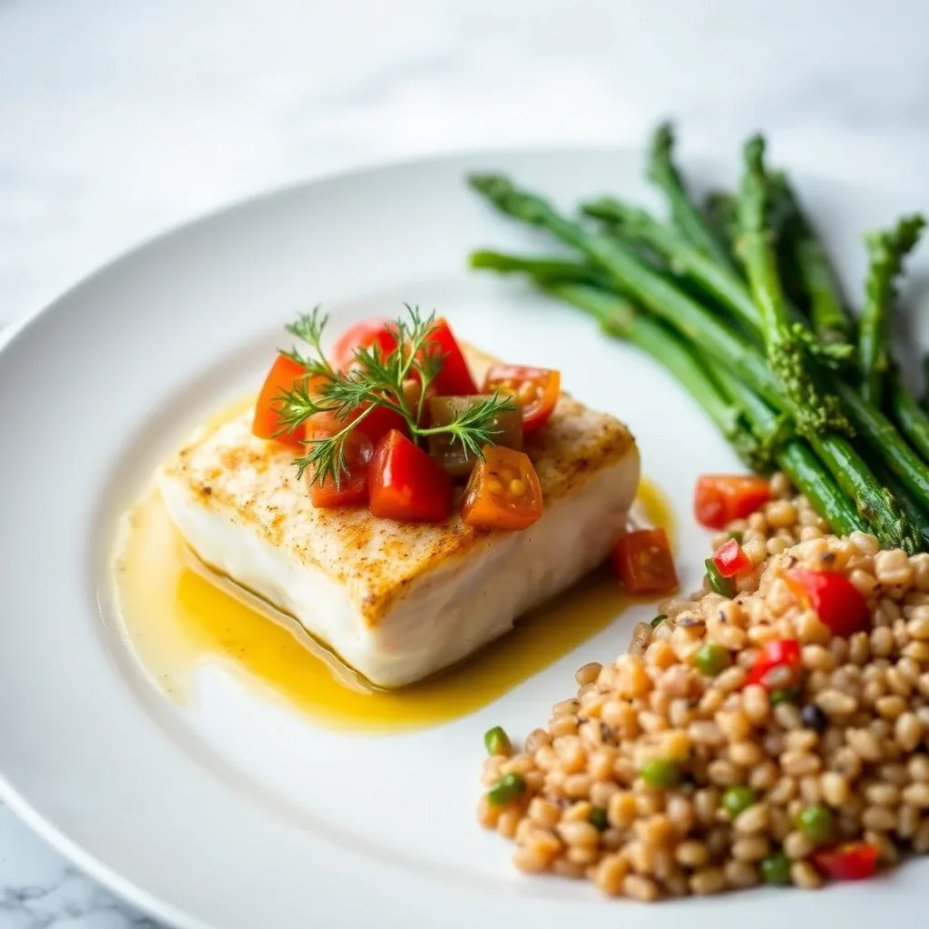 Pan-Seared Wild Caught Halibut