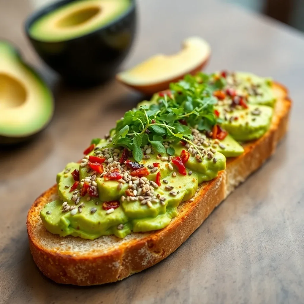 Avocado & Hemp Seed Toast