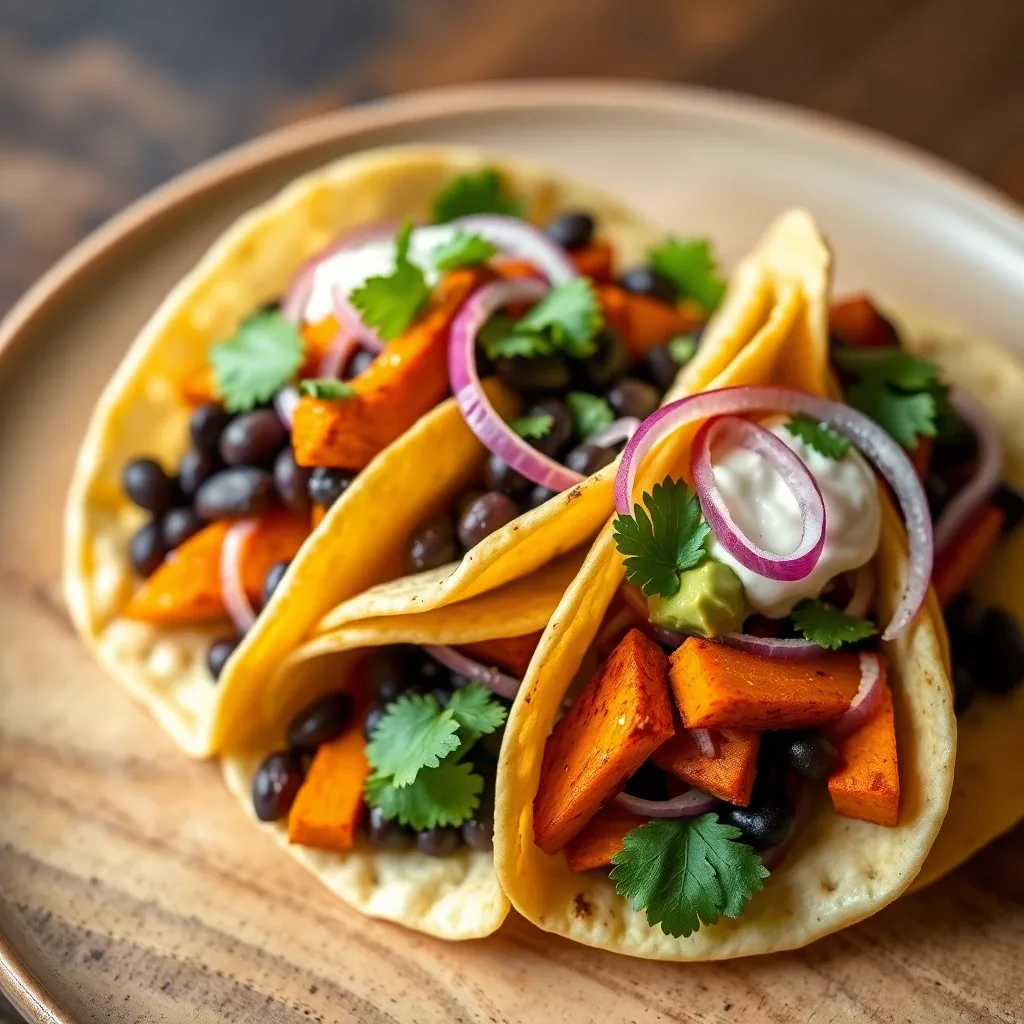 Sweet Potato & Black Bean Tacos