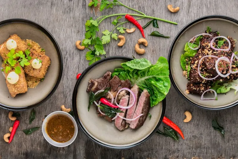 Grilled steak